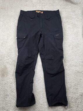 M-Tac Aggressor Gen.II Flex Mens Ripstop Tactical Pants 35x28 Black No Tags READ